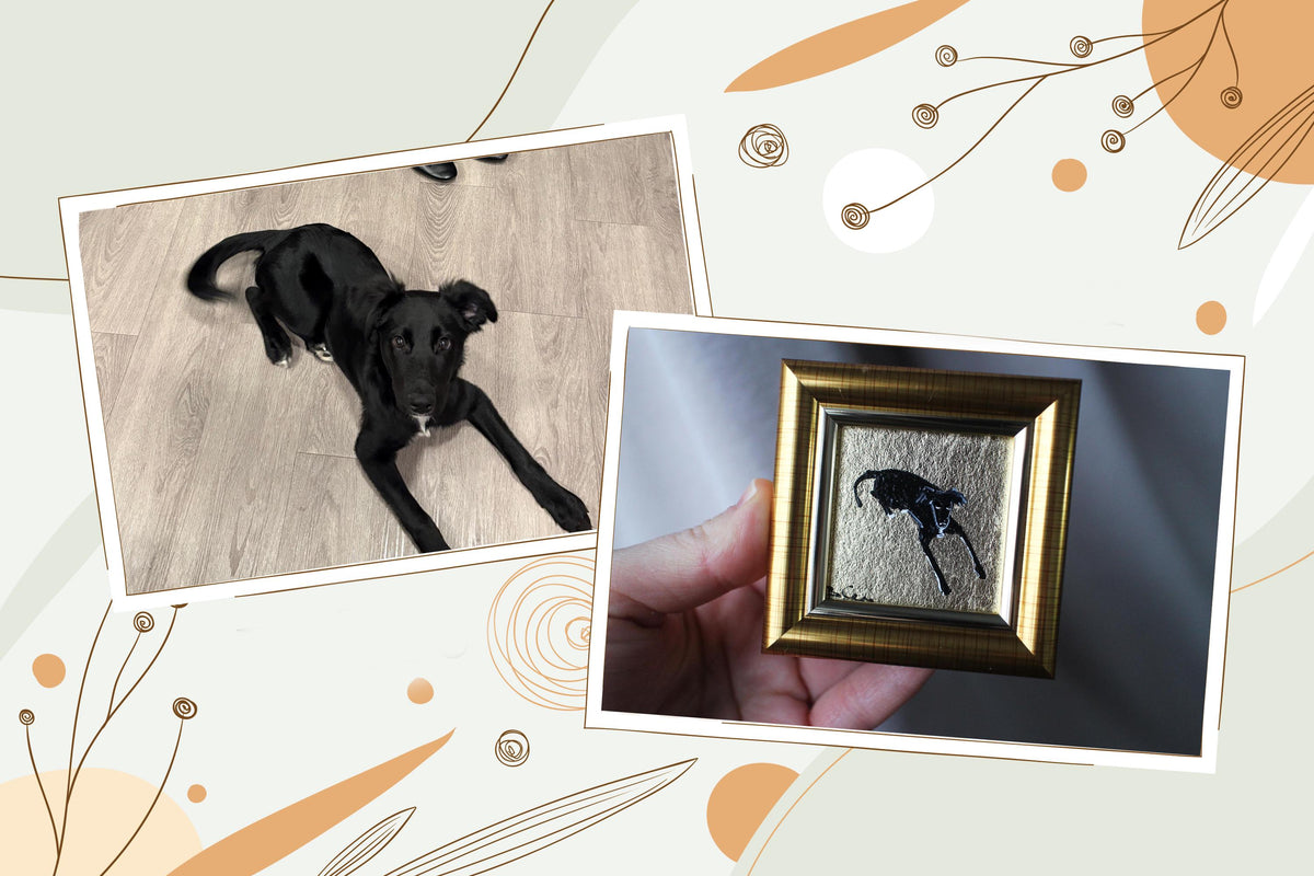 Custom Painting Pet Portrait from photo Personalized portraits Original Handmade Framed Art